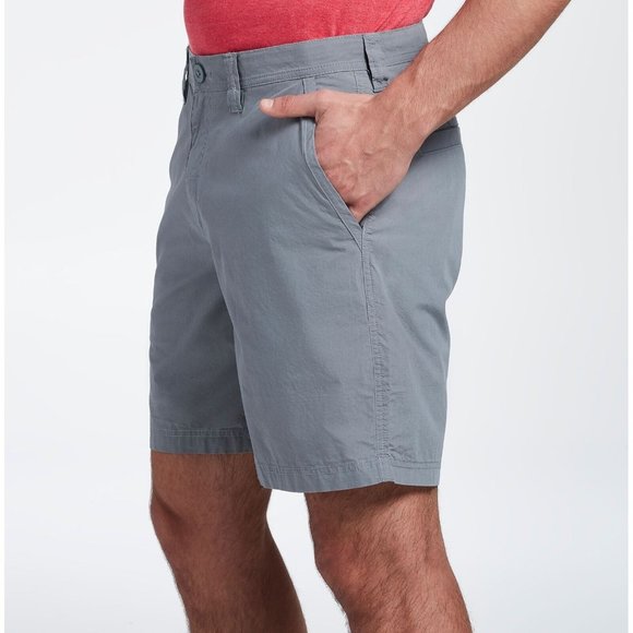 Columbia Men's Washed Out Short, Grey Ash, New With Tags - Picture 7 of 14